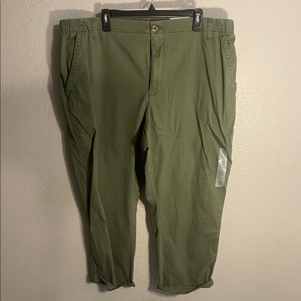 Old Navy Women's Olive Wide Leg Pants